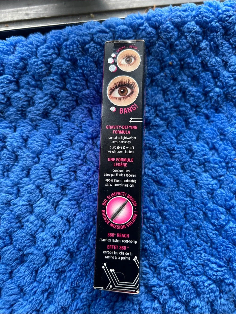 Benefit BADgal BANG! Mascara — INTENSE Black BRAND NEW BOX .3oz